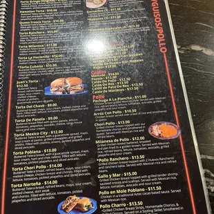 Menu picture