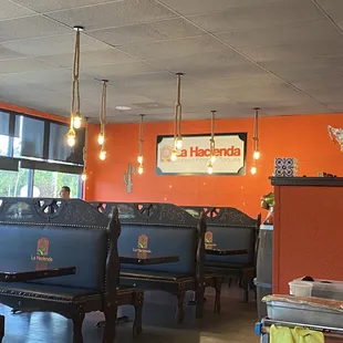 Plenty of seats for larger parties