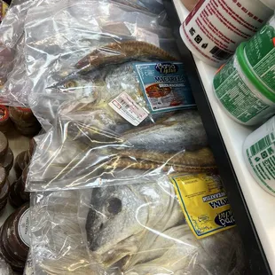 Pescado seco.