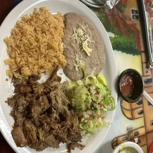 Carnitas plate