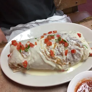 Smothered burrito
