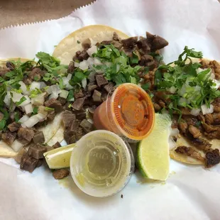 Taco Tuesday! Lengua and asada!