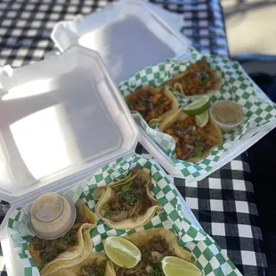 BEST TACOS IN THE AREA y'all! Always happy when I leave! Let's talk about the space there's roofing, cute plants &amp; it's nice and relaxing!