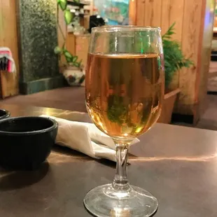 A complete offense to real "Chardonnay" and served to someone who they, unknowingly, isn't an idiot.