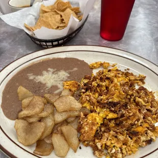 Chorizo &amp; eggs ..