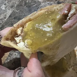 Even better with their hot sauce!