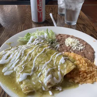 Carne Asada enchiladas