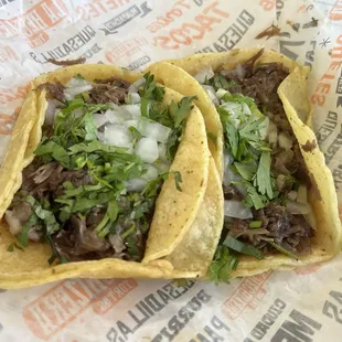 2 Barbacoa Tacos