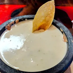 The Bean Dip is delicious!