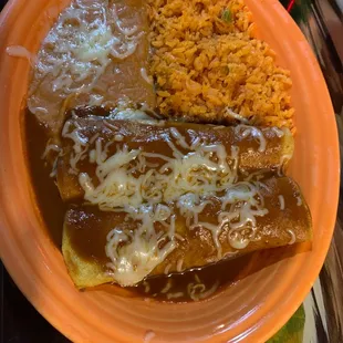 Special 2. $5.99 lunch. Enchiladas.