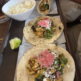 Bourbon Chicken Tacos