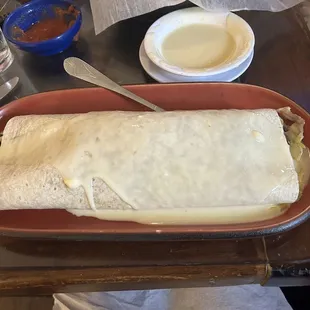 Burrito California with beef