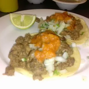 food, tacos