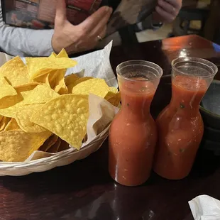 Homemade chips and salsa, made daily!