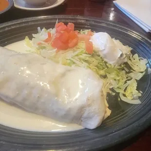 Burrito De Camarones.
