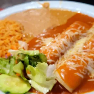 a plate of food