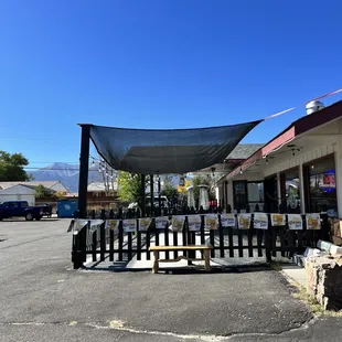 Patio seating