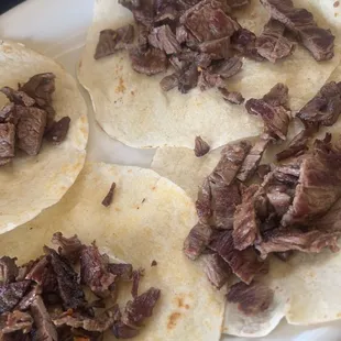 Carne azada tacos