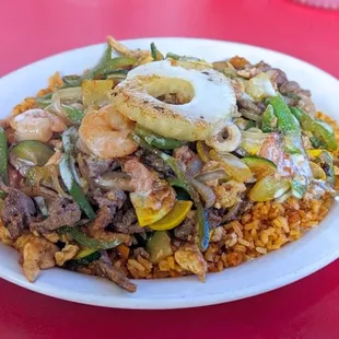 Plato la herradura mix