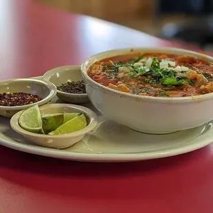Menudo on Fridays and Saturdays