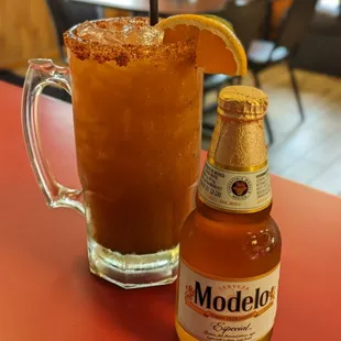 Micheladas with your choice of beer