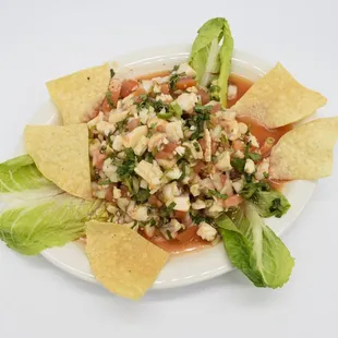 a plate of food