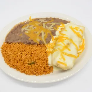 a plate of food