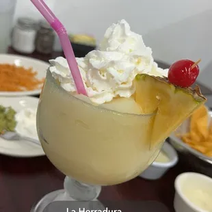 Non alcoholic piña colada