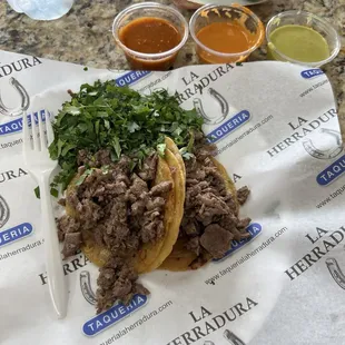 Bistec tacos