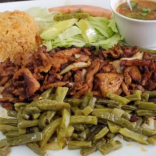 A Pastor lunch plate