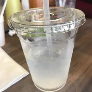 Lemonde to quench my thirst!  Tastes good...