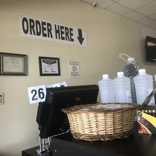Front desk