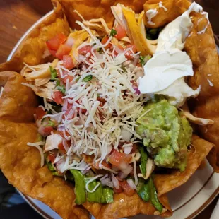 pollo taco salad