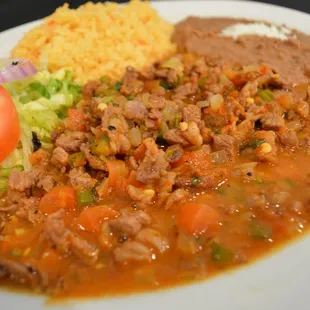 Bistec a la Mexicana