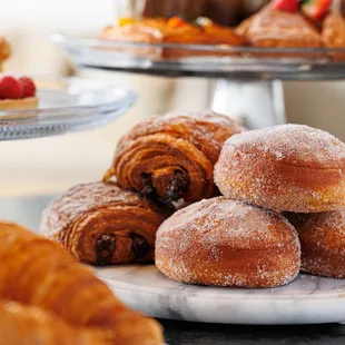 dough desserts, food, donuts