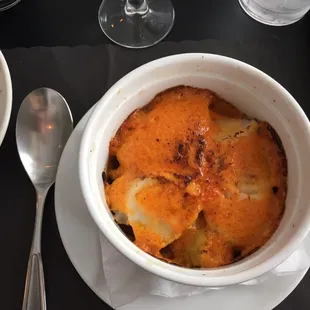 Spicy scallop appetizer special