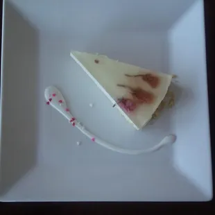 Sakura cheesecake