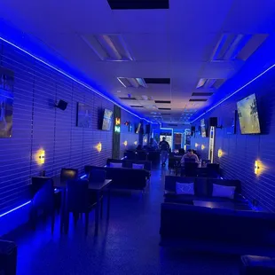 the interior of a restaurant