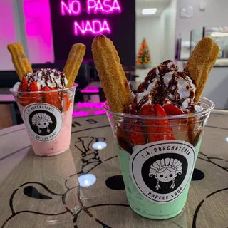 Churro Sundae