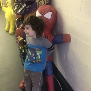 He LOVEs Spiderman