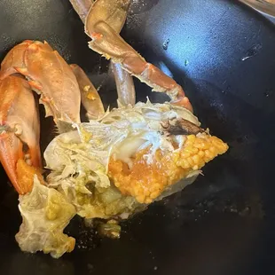 Blue crab. So much roe!