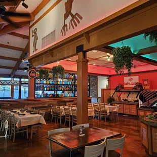 Rest of these restaurant space inside