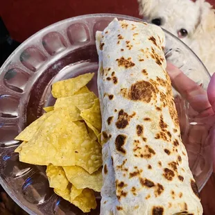 Such a great burrito. Chicken breakfast burrito.