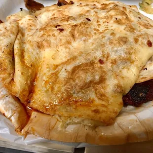 Al pastor quesadilla