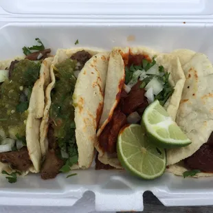 Chicharrones, Al Pastor, Lengua