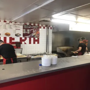 sushi and sashimi, interior