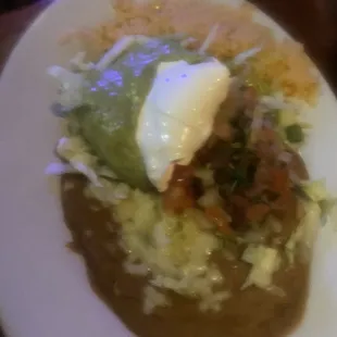 Fajita setup