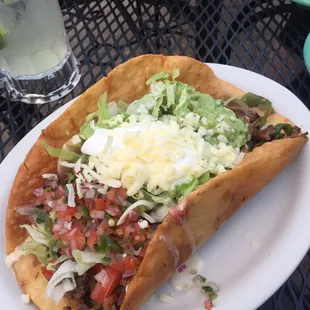 Fajita Taco Salad (Steak)