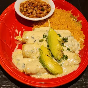 Enchiladas Ala Crema