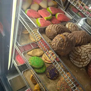 a variety of baked goods